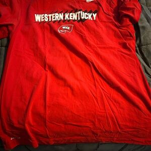 Nike Red Western Kentucky Men's Tee